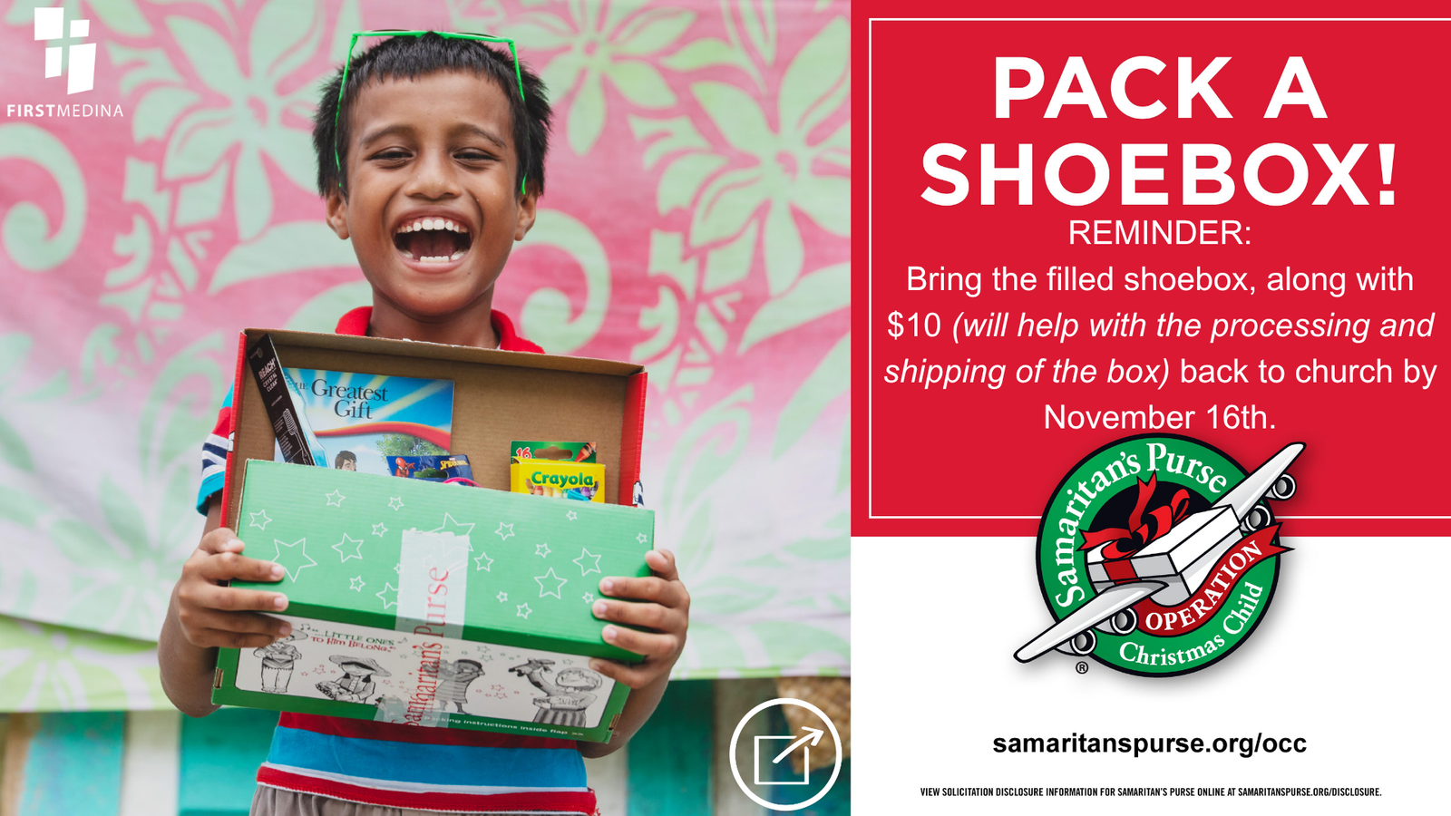Operation Christmas Child Box