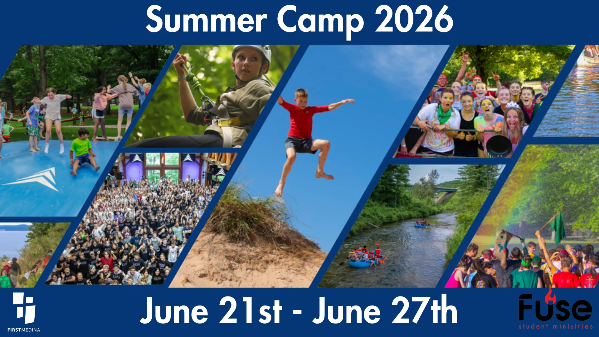 Lake Ann Camp for 4th - 12th graders!